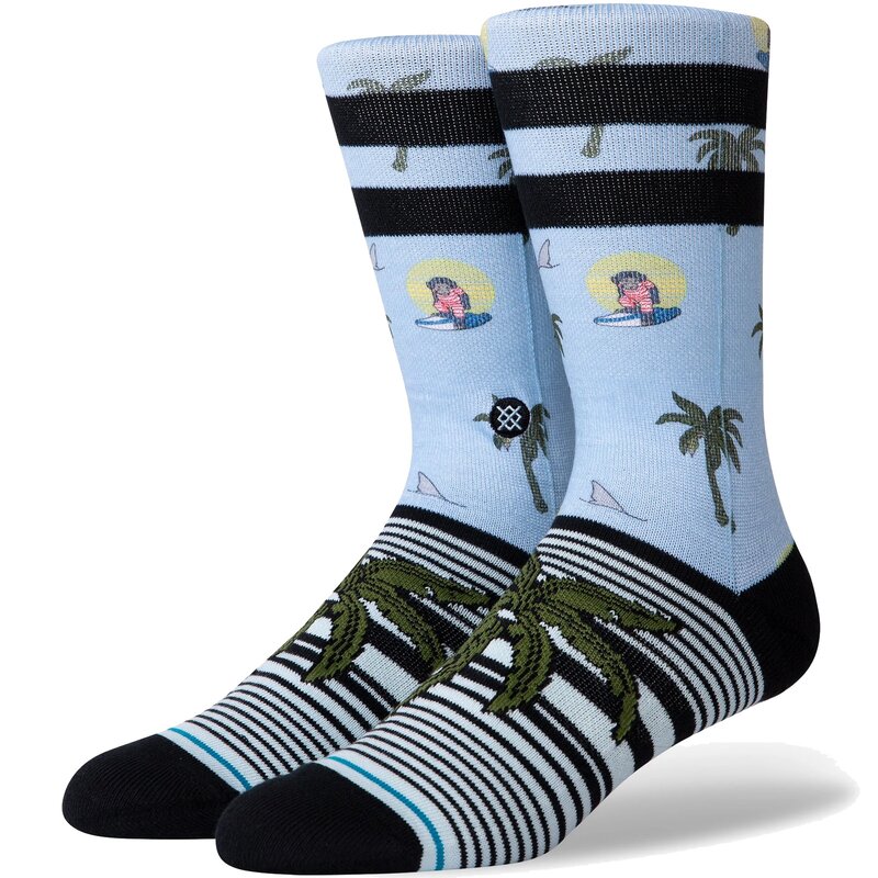 Stance Poly Blend Socks Aloha Monkey ST