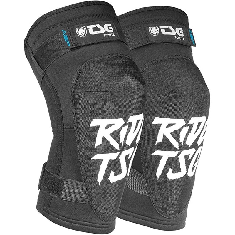 TSG Knee Pads Scout A Ripped Black