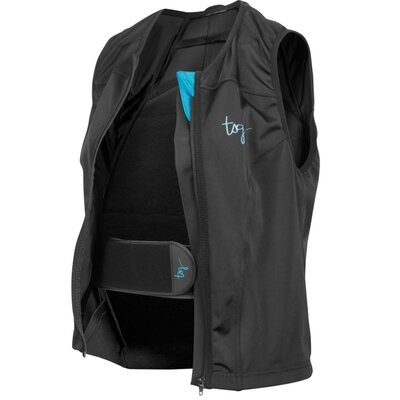 TSG Backbone Vest WMN A Black/Blue