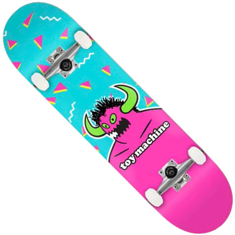 Toy Machine Complete Skateboard 80s Monster 7,75&quot;