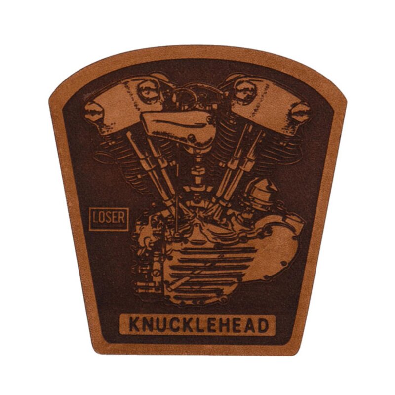 Loser Machine Knuckle 3.5&quot; Leather Patch