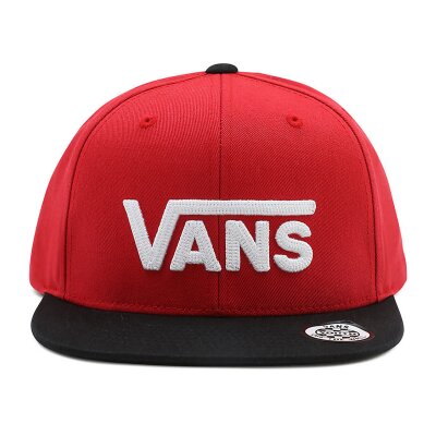 Vans Drop V II Snapback Red Youth