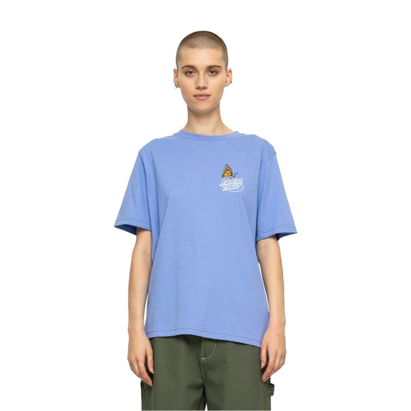 Santa Cruz Womens Mushroom Monarch Dot T-Shirt Digital Violet
