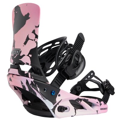 Burton Womens Lexa Re:Flex Snowboardbindung Pink/Black