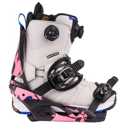 Burton Womens Lexa Re:Flex Snowboardbindung Pink/Black