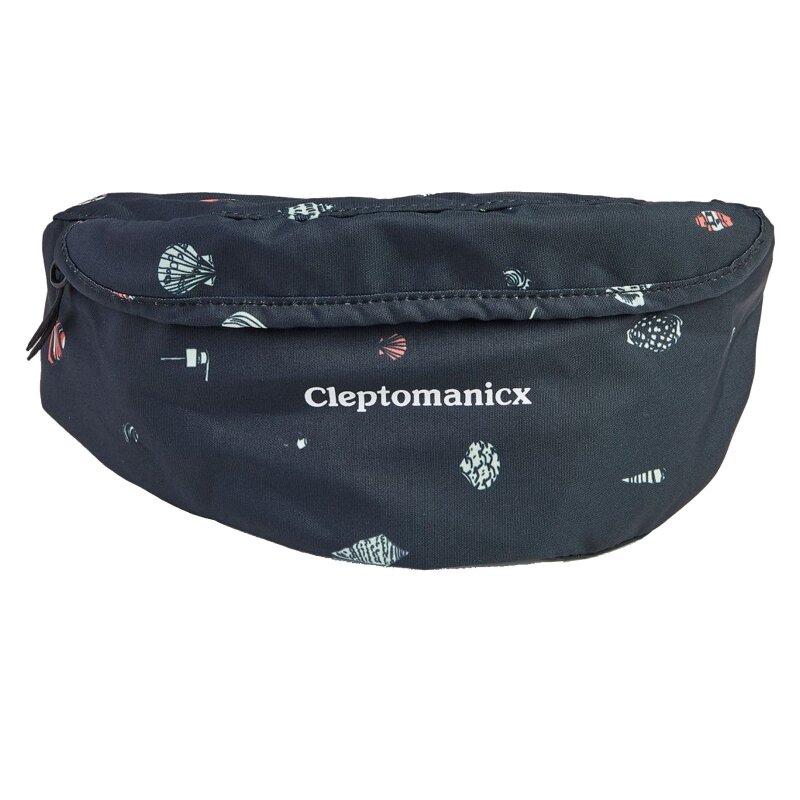 Cleptomanicx Hipbag Mega Pattern Black