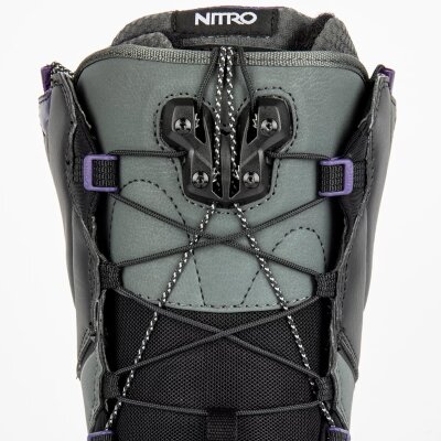 Nitro Wmns Cave TLS STEP ON Boot Black/Charcoal