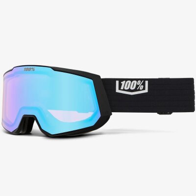 100% The Snowcraft XL Hiper Goggle Essential Black/Red ML...