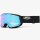 100% The Snowcraft XL Hiper Goggle Essential Black/Red ML Mirror+Spare