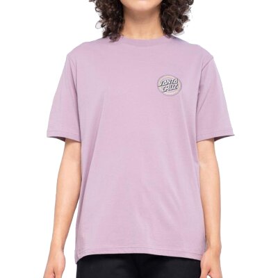 Santa Cruz Womens Bow Dot T-Shirt Lilac Chalk