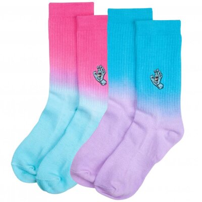 Santa Cruz Womens Mini Hand Socks (2 Pack)