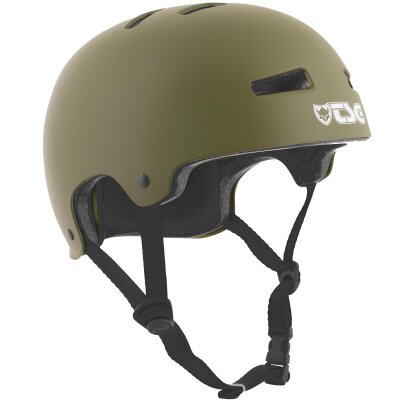 TSG Evolution Helm Solid Color Satin Olive