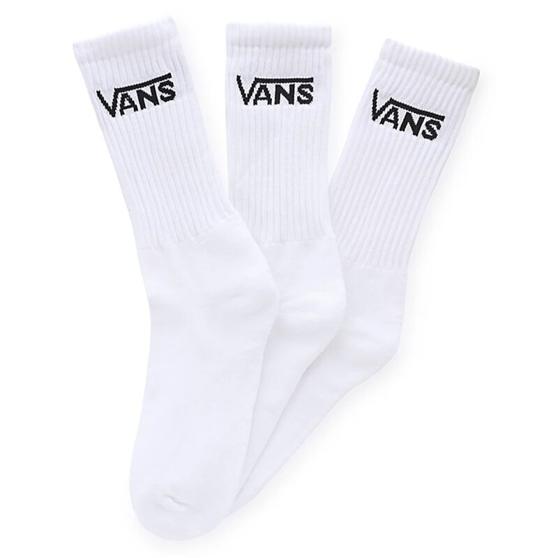 Vans WMN Classic Crew Socks 3er Pack White