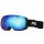 Aphex Kepler Small Matt Black/Revo Blue Lens/Black Strap Goggle
