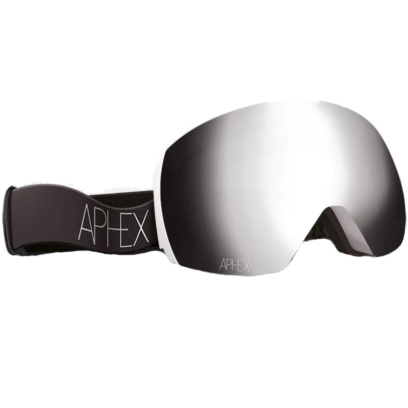Aphex Styx Matt White/Silver Lens + Extra Lens Goggle