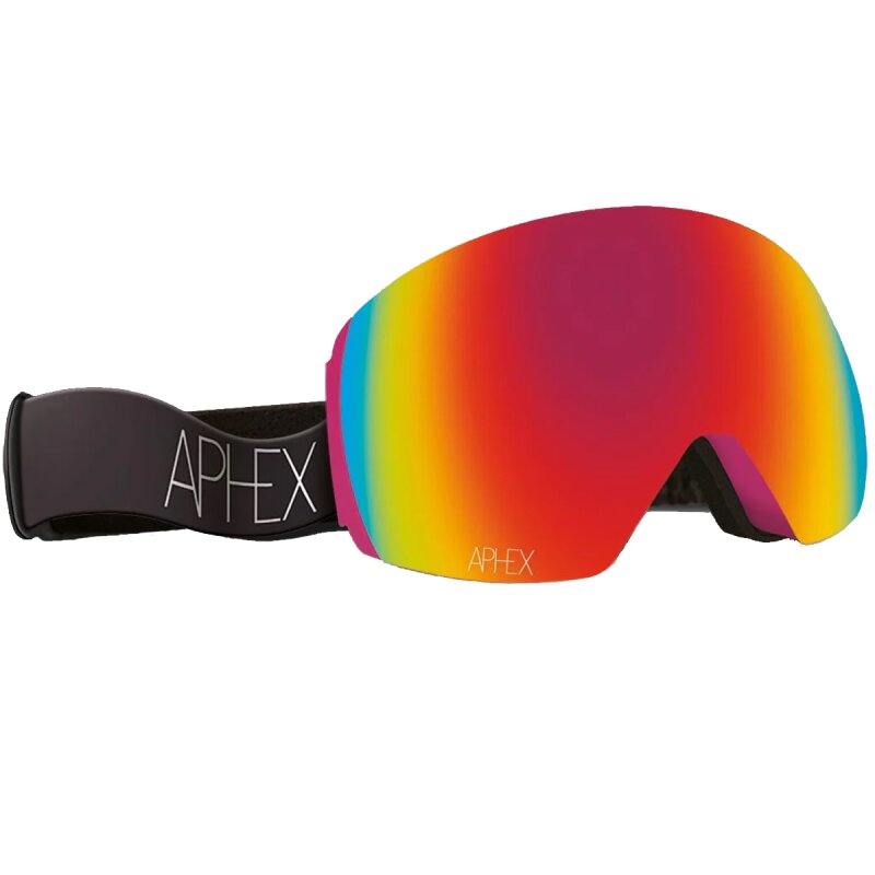 Aphex Styx Matt Strawberry/Revo Red Lens + Extra Lens Goggle