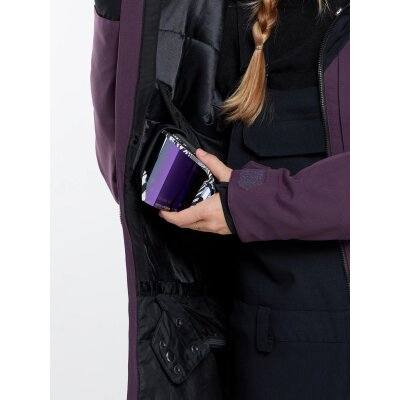 Volcom Shelter 3D Stretch Jacket Blackberry