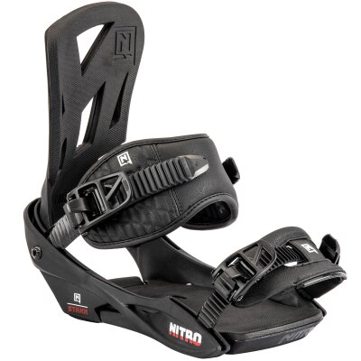 Nitro Staxx Snowboard Bindung Black