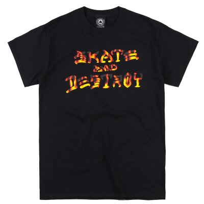 Thrasher Skate And Destroy BBQ T-Shirt Black