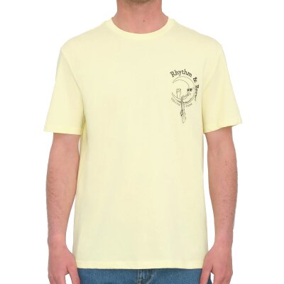 Volcom Rhythm 1991 T-Shirt Aura Yellow