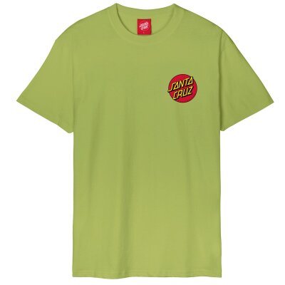Santa Cruz Classic Dot Chest T-Shirt Apple