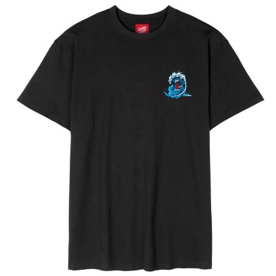 Santa Cruz Screaming Wave T-Shirt Black