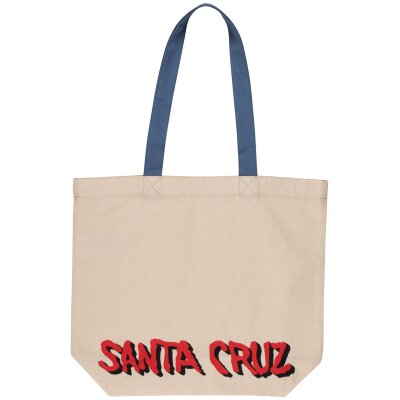Santa Cruz Screaming Wave Tote Bag Natural