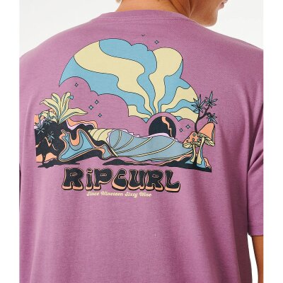 Rip Curl Mason Pipeliner T-Shirt Dusty Purple