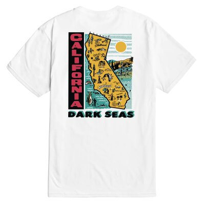 Dark Seas California T-Shirt White