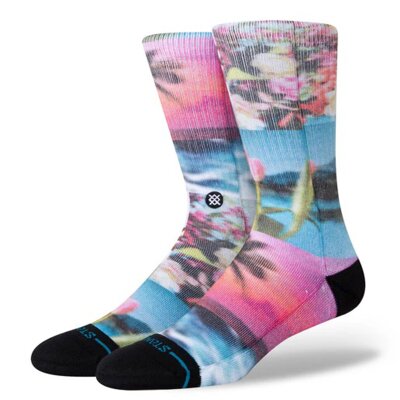 Stance Combed Cotton Take A Picture Socks Floral