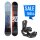 Nitro Prime View Snowboard 158cm & Nitro Staxx Bindung Black L (44 - 48)