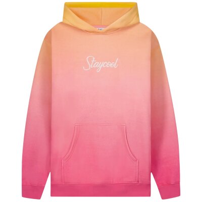 Stay Cool Sunset Hoodie Citrus/Pink
