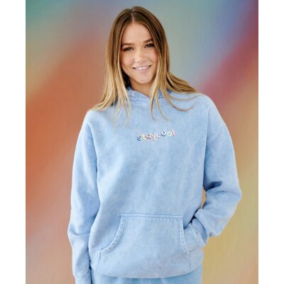 Stay Cool Classic Hoodie Sky Mineral Wash