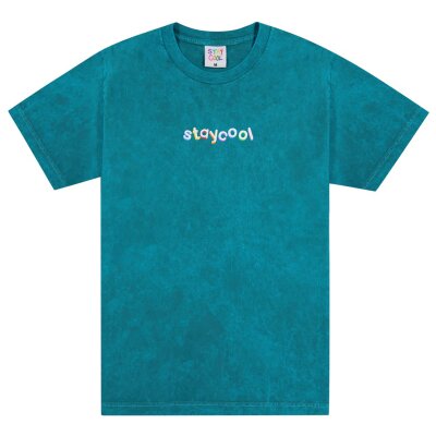 Stay Cool Classic Tee Teal Mineral Wash