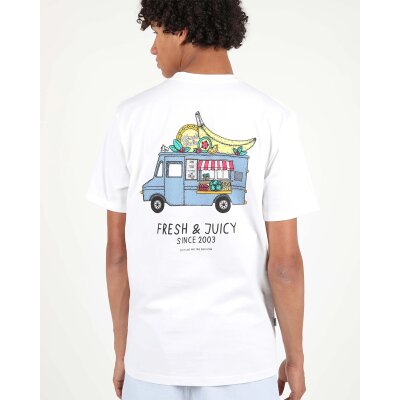 Wemoto Fruit Truck Tee Shirt White