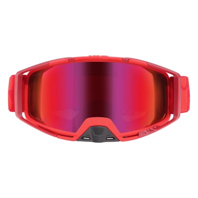 iXS Trigger Bike Goggle Mirror (Low Profile) Racing Red