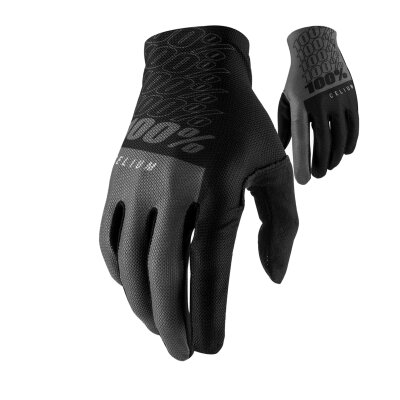 100% Celium Bike Glove Black/Grey