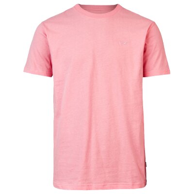 Cleptomanicx T-Shirt Ligull Regular Geranium Pink