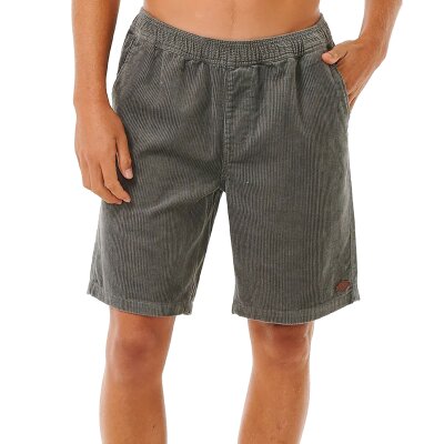 Rip Curl Classic Surf Cord Volley Shorts Charcoal Grey