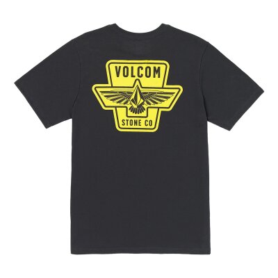 Volcom Wing It SS Tee Washed Black Heather